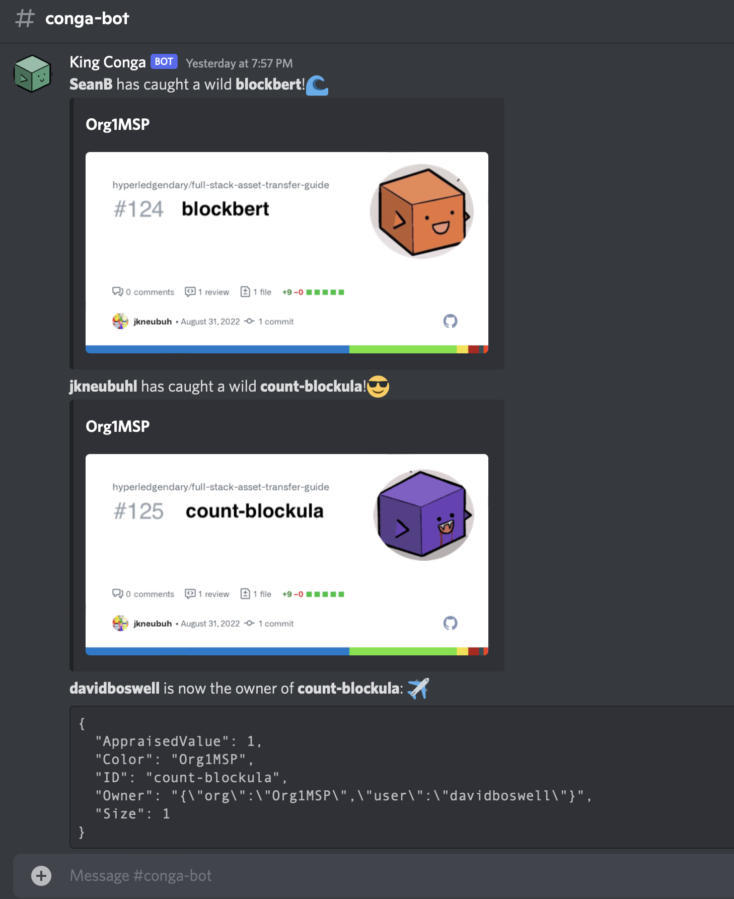 Sample Interaction