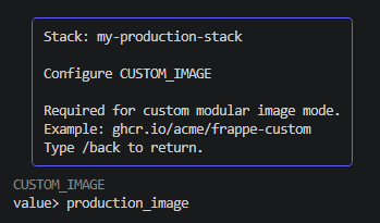 Custom image naming
